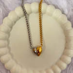 Load image into Gallery viewer, Dual Heart Necklace
