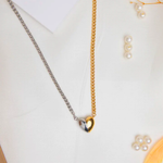 Load image into Gallery viewer, Dual Heart Necklace
