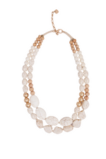 Load image into Gallery viewer, White Stone Necklace
