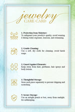 Load image into Gallery viewer, Turquoise Necklace Care Card
